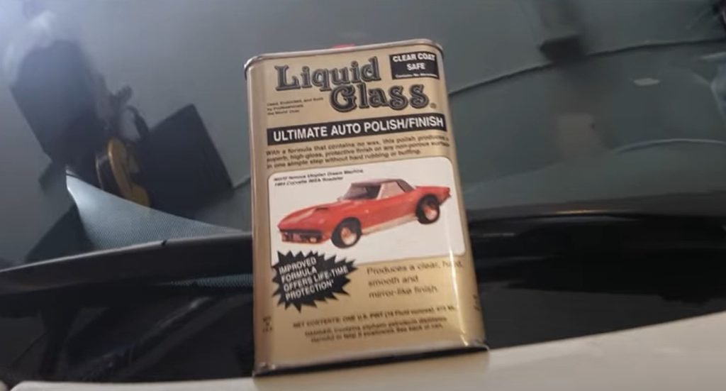 Liquid glass wax for cars
