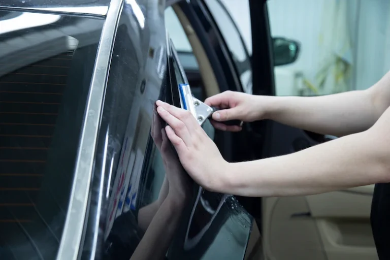 How to Remove Film from Car Glass?