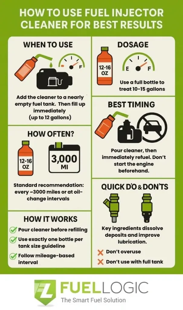 How to Use Fuel Injector Cleaner?