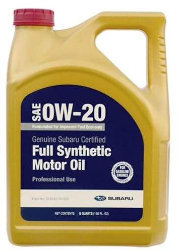 Best Oil for Subaru Outback